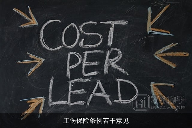 工伤保险条例若干意见