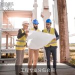 工程专业分包合同
