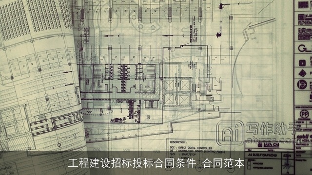 工程建设招标投标合同条件_合同范本