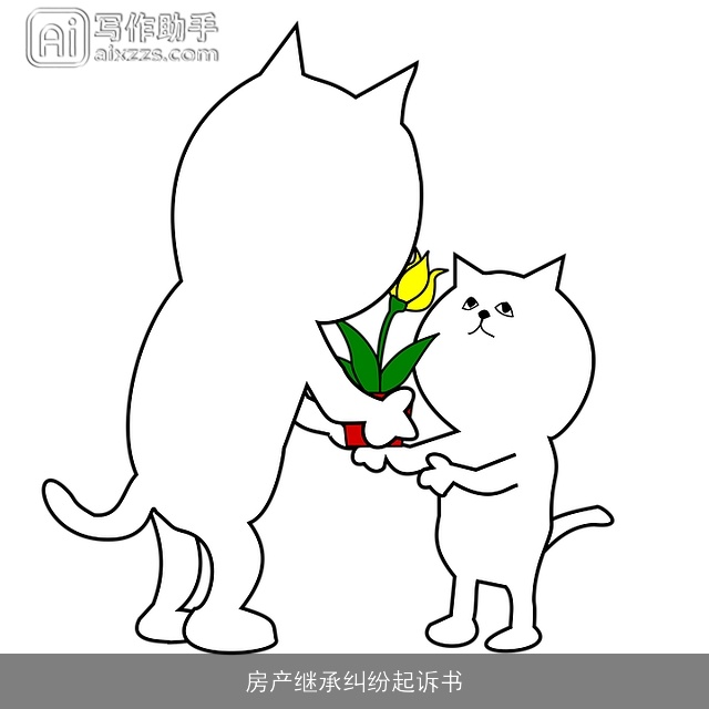 房产继承纠纷起诉书