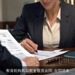 教育机构舞蹈教室租赁合同_合同范本