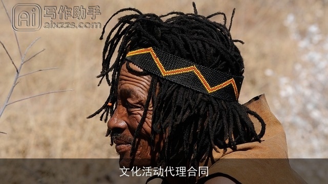 文化活动代理合同