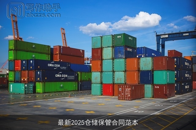 最新2025仓储保管合同范本