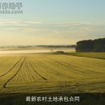 最新农村土地承包合同