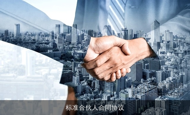 标准合伙人合同协议