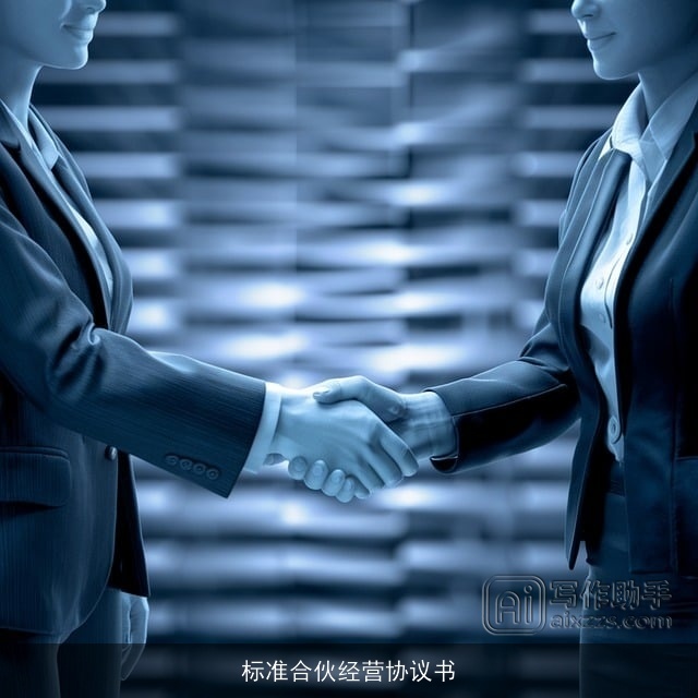 标准合伙经营协议书