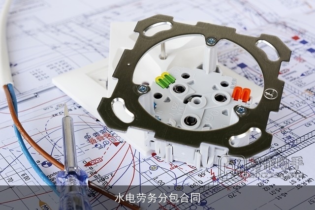 水电劳务分包合同