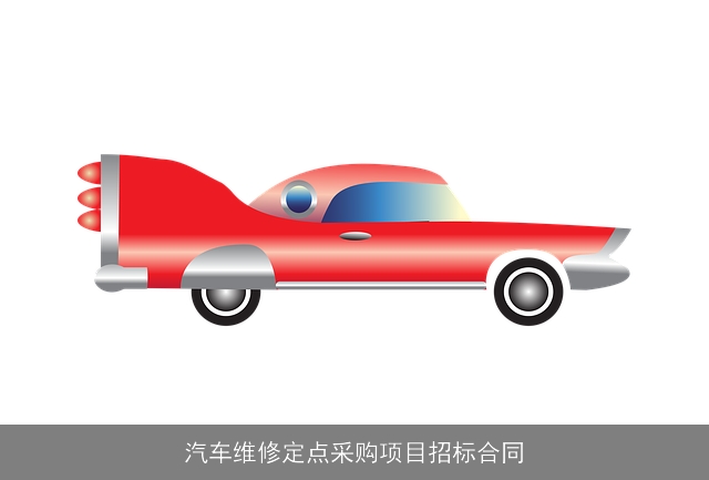 汽车维修定点采购项目招标合同