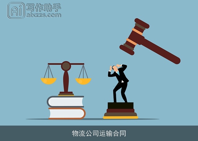 物流公司运输合同