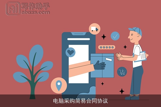 电脑采购简易合同协议