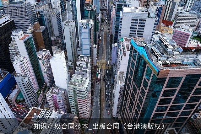 知识产权合同范本_出版合同（台港澳版权）