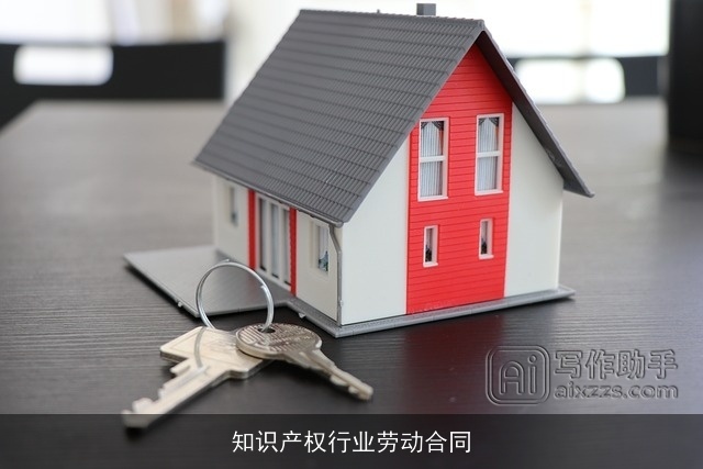 知识产权行业劳动合同