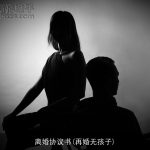 离婚协议书(再婚无孩子)