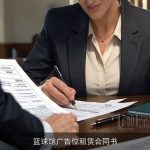 篮球馆广告位租赁合同书