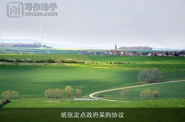 纸张定点政府采购协议