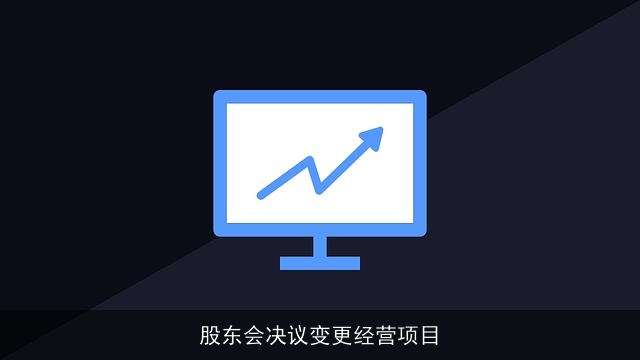 股东会决议变更经营项目