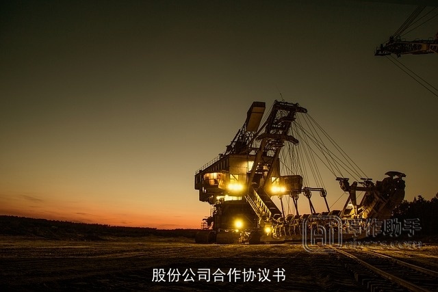 股份公司合作协议书