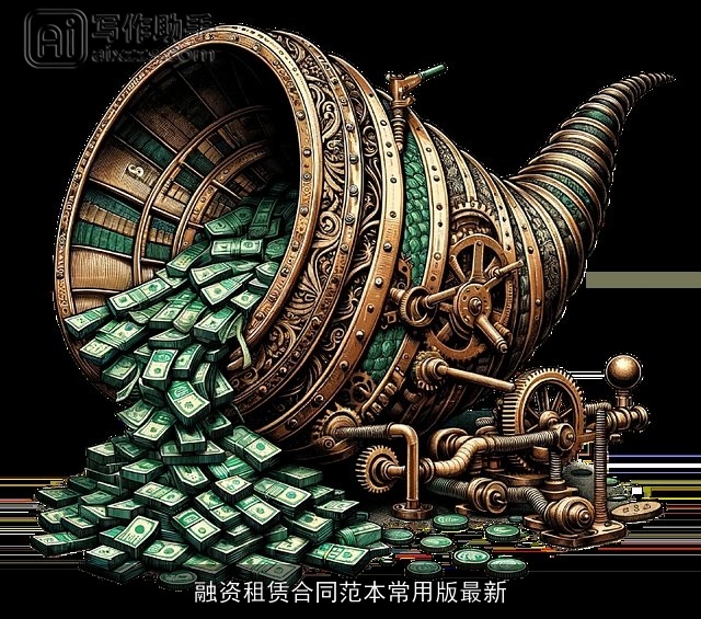 融资租赁合同范本常用版最新