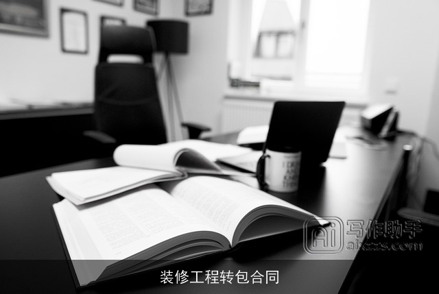 装修工程转包合同