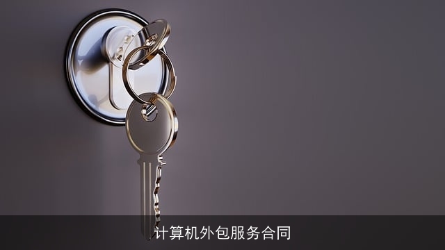 计算机外包服务合同