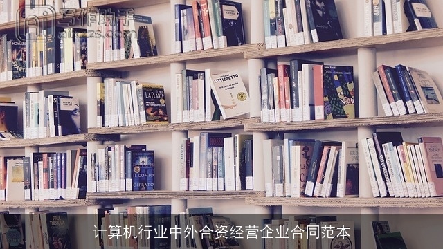 计算机行业中外合资经营企业合同范本