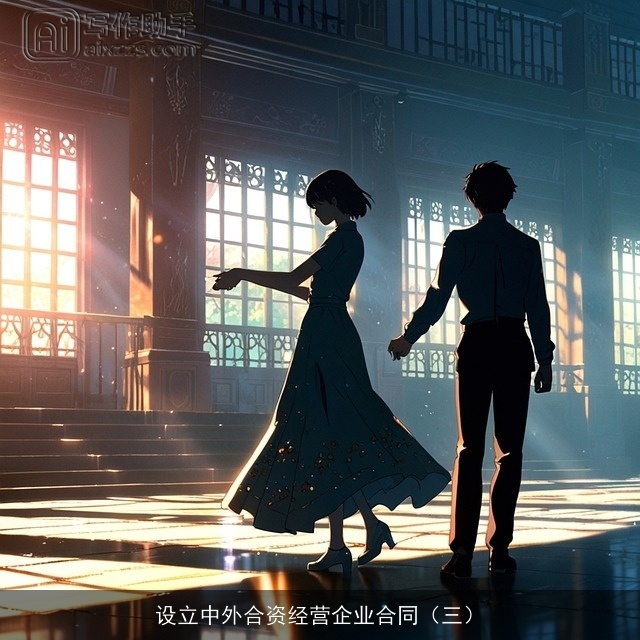 设立中外合资经营企业合同（三）