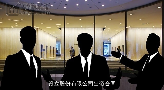 设立股份有限公司出资合同