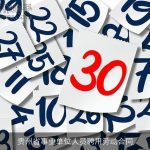 贵州省事业单位人员聘用劳动合同