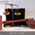 赠与合同书（企业类）