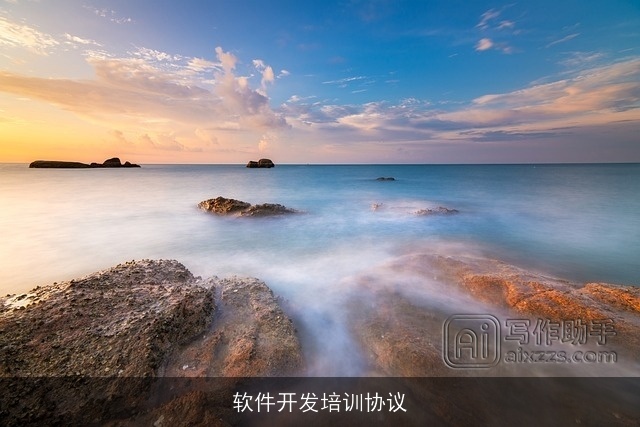 软件开发培训协议