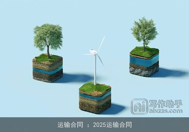 运输合同 ：2025运输合同