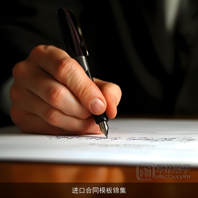 进口合同模板锦集