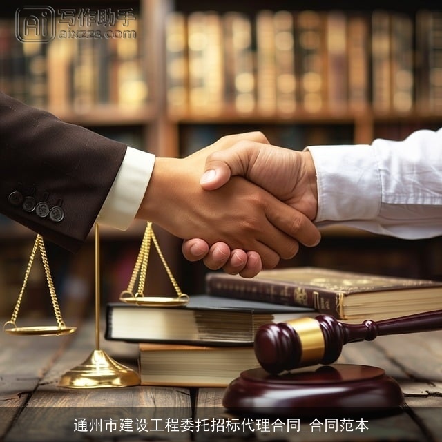 通州市建设工程委托招标代理合同_合同范本