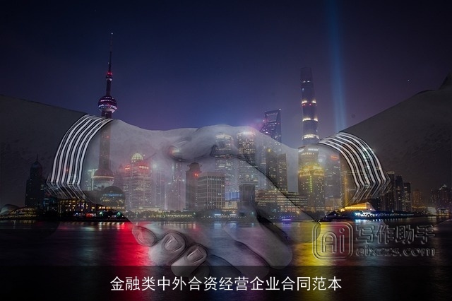 金融类中外合资经营企业合同范本
