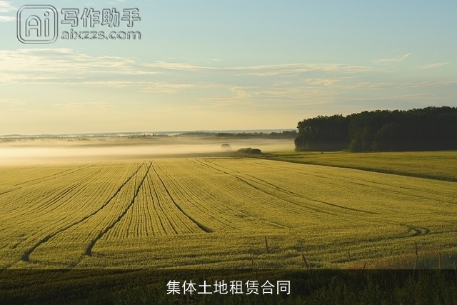 集体土地租赁合同