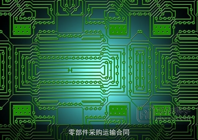 零部件采购运输合同