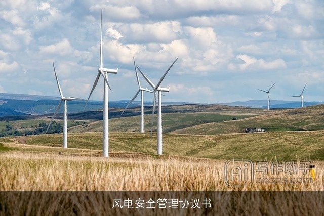 风电安全管理协议书