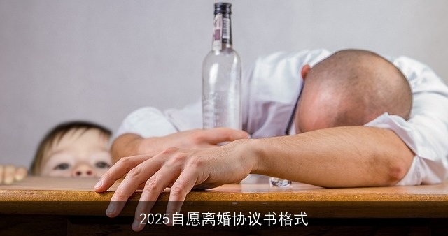 2025自愿离婚协议书格式