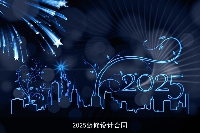 2025装修设计合同