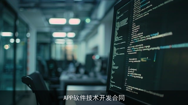 APP软件技术开发合同