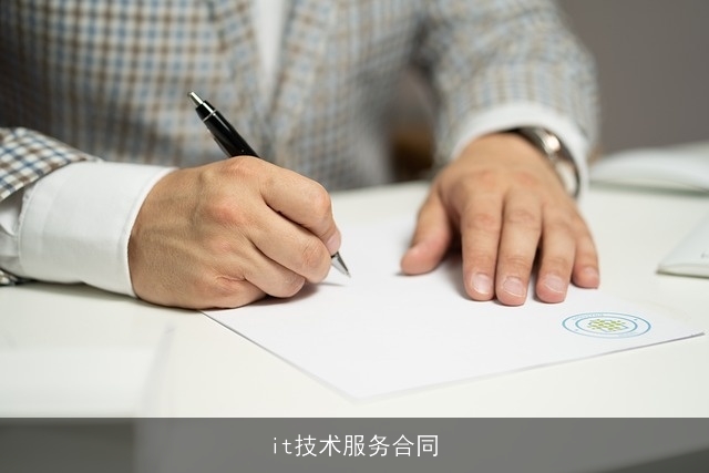 it技术服务合同