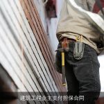 建筑工程业主支付担保合同