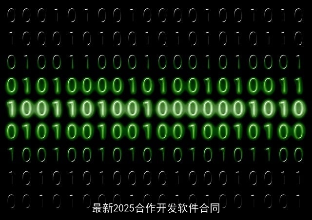 最新2025合作开发软件合同