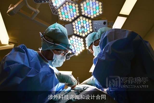 涉外科技咨询和设计合同