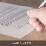 融资租赁合同起诉状