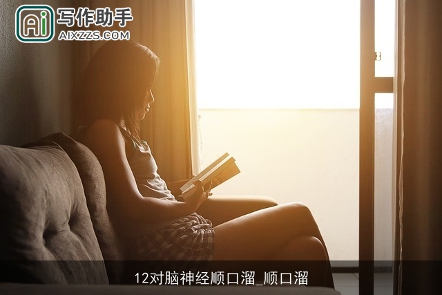 12对脑神经顺口溜_顺口溜