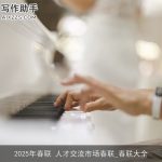 2025年春联 人才交流市场春联_春联大全
