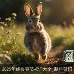 2025年经典春节祝词大全_新年贺词