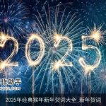 2025年经典猴年新年贺词大全_新年贺词