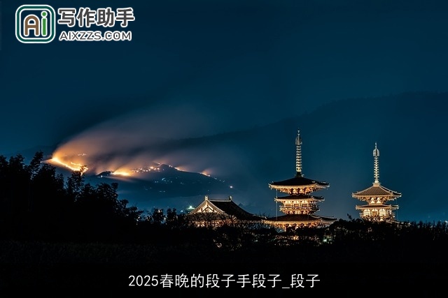 2025春晚的段子手段子_段子